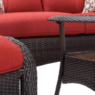 Chaise Lounge Bed with Umbrella