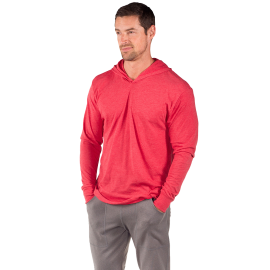 Long Sleeve Triblend Pullover Hoodie