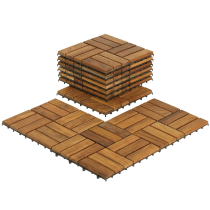 Flooring Tiles in Teak Wood 