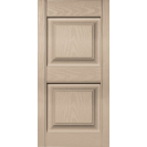 Vinyl Raised Panel Shutters