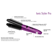InStyler Ionic Styler Pro Ionic Hot Brush and Ceramic Flat Iron