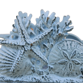 Cast Iron Seashell Napkin Holder