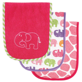 Safari Themed Burp Cloths