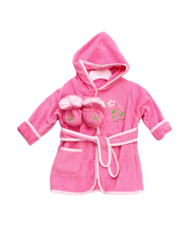 Hooded Terry Bathrobe