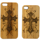 Celtic Cross iPhone 6 Case Eco Friendly Bamboo Wood Cover