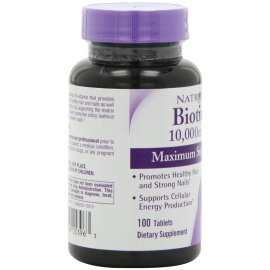 Natrol Biotin 10000 mcg Maximum Strength Tablets
