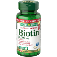 Nature's Bounty Biotin 10000 MCG Softgels