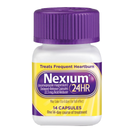 Nexium 24HR Capsules 42 Count