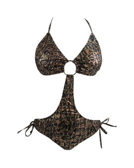 Marina West Women`s Triangle Top Monokini Swimsuit