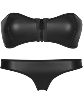 Pandolah Luxury Zip Top Diving Suit Neoprene Bikini Set