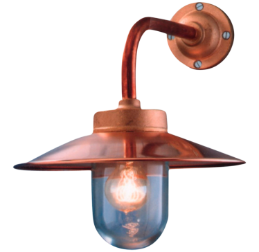 Finish wall light
