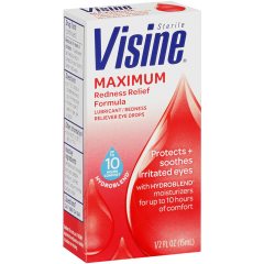 Visine Maximum Redness Relief 0.5 Fluid Ounce