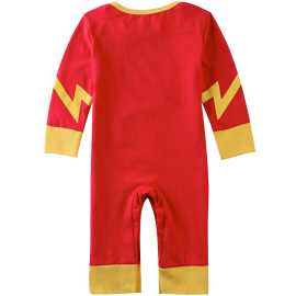 Baby Boys' The Flash Long Sleeve Romper
