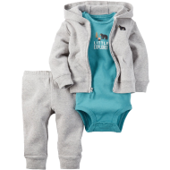 Baby Boys' 3 Piece Cardigan Set