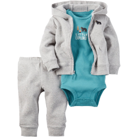 Baby Boys' 3 Piece Cardigan Set