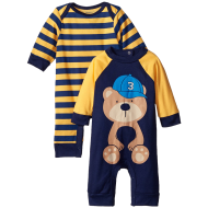 Baby-Boys Newborn 2 Pack Coverall
