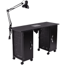 Giantex Manicure Nail Table Station