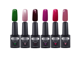 MEMEDA Gel Nail Art Polish Uv LED Light Manicure Set
