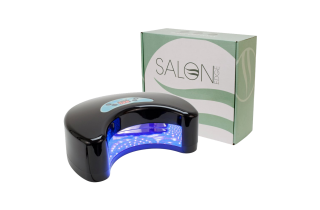 Salon Edge Digital LED Nail Lamp2 Watt Black