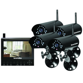 Securityman 4 Channel Wireless Security System