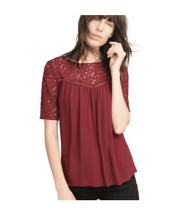 Guipure Lace Blouse