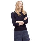Lace Back Sweater
