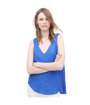 Top With Asymmetric Hem