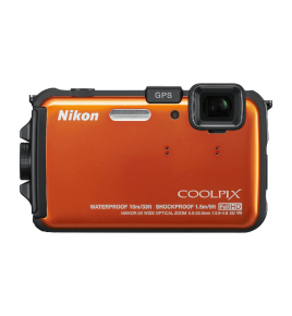 Nikon COOLPIX AW100 16 MP CMOS Waterproof Digital Camera