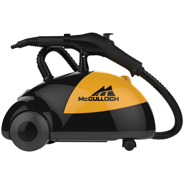McCulloch MC1275 Heavy Duty Steam Cleaner Yellow