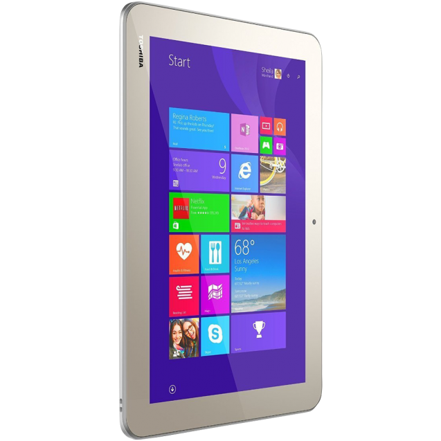 Toshiba Encore 2 Wi-Fi Tablet Satin Gold
