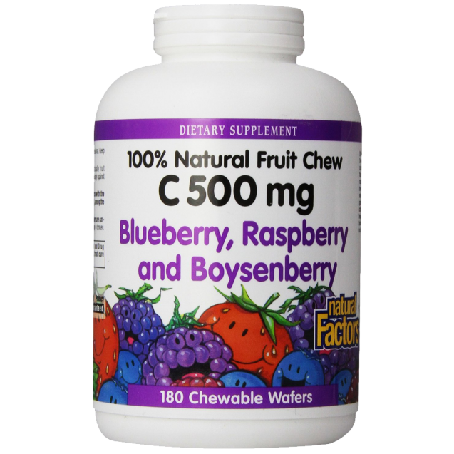 Natural Factors Vitamin C Wafers