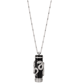 High Jewelry visible pendant watch 