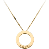 Love necklace (3 diamonds) 