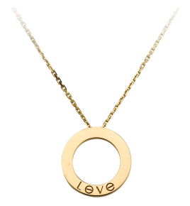 Love necklace (3 diamonds) 