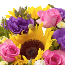 Sunflower Hand tied