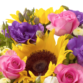 Sunflower Hand tied