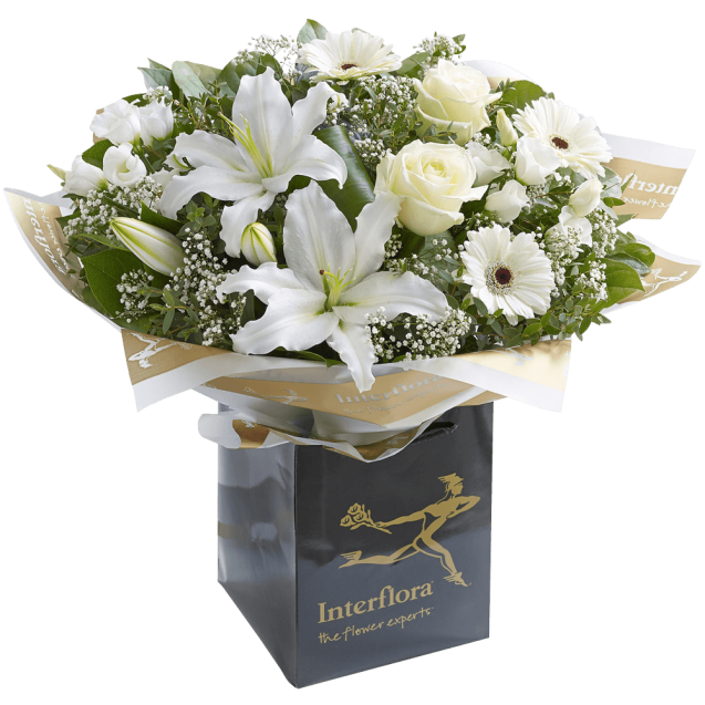 White Radiance Hand-tied