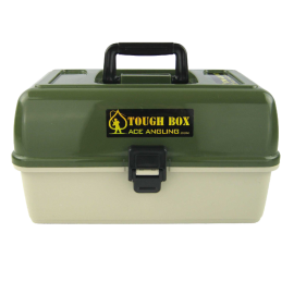Ace Angling™ 3 Tray Cantilever Fishing Tackle Tough Box