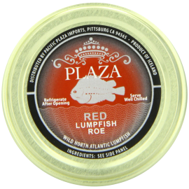 Plaza Premium Quality Lumpfish Caviar, Red