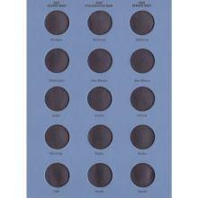 1999-2001 Statehood Trifold No 9697 Coin