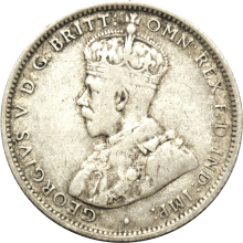 Rare 1915 Australian Shilling