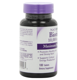 Natrol Biotin 10000 mcg Maximum Strength