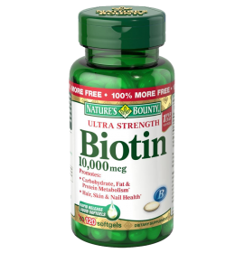 Nature's Bounty Biotin 10000 MCG