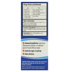 Nature's Way Umcka Coldcare Children's 
