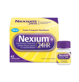 Nexium 24HR Capsules 42 Count