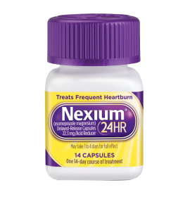 Nexium 24HR Capsules 42 Count