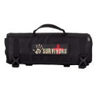 12 Survivors First Aid Rollup Kit Black
