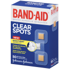 Band-Aid Brand Adhesive Bandages Clear Spots
