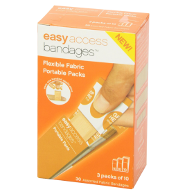 Easy Care Easy Access Bandage Fabric Assorted Large 