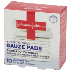 Johnson & Johnson First Aid Gauze Pads 